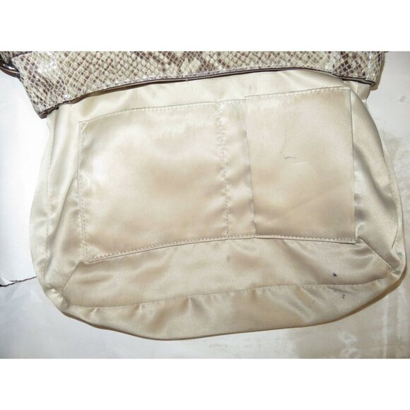 Coach 2013 Campbell Exotic Snakeskin Embossed Leather Flap Satchel Handbag 27895 - Picture 10 of 14